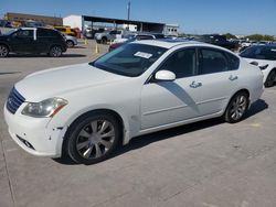 Infiniti Vehiculos salvage en venta: 2007 Infiniti M35 Base