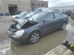 Salvage cars for sale at Kansas City, KS auction: 2008 KIA Optima LX