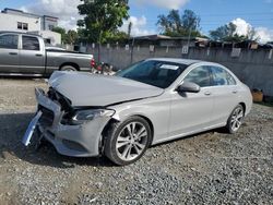 Mercedes-Benz salvage cars for sale: 2016 Mercedes-Benz C300