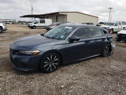 Salvage cars for sale at Temple, TX auction: 2024 Honda Civic EX