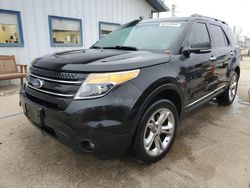 Salvage cars for sale from Copart Pekin, IL: 2014 Ford Explorer Limited