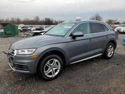 Salvage cars for sale at Hillsborough, NJ auction: 2018 Audi Q5 Premium Plus