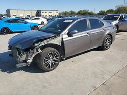 Salvage cars for sale from Copart Wilmer, TX: 2021 Toyota Camry SE