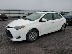 Toyota Corolla l salvage cars for sale: 2019 Toyota Corolla L