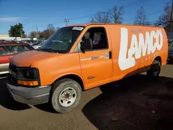 Salvage trucks for sale at New Britain, CT auction: 2006 Chevrolet Express G2500