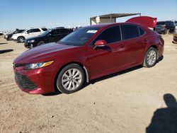 Toyota Camry le salvage cars for sale: 2020 Toyota Camry LE