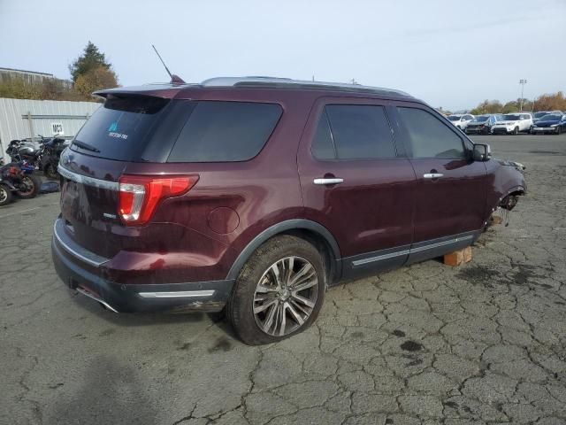 2018 Ford Explorer Platinum