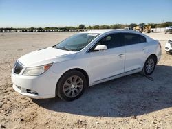 Salvage cars for sale at San Antonio, TX auction: 2013 Buick Lacrosse