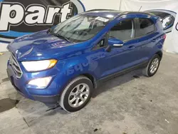 Ford salvage cars for sale: 2020 Ford Ecosport SE