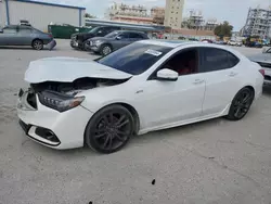 Salvage cars for sale at New Orleans, LA auction: 2019 Acura TLX Technology