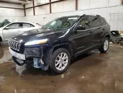 Salvage cars for sale at Lansing, MI auction: 2017 Jeep Cherokee Latitude