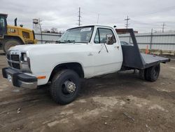 Salvage cars for sale at Chicago Heights, IL auction: 1991 Dodge D-SERIES D300