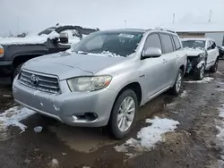 2008 Toyota Highlander Hybrid en venta en Brighton, CO