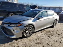 Salvage cars for sale at North Billerica, MA auction: 2019 Toyota Camry Hybrid