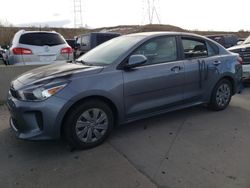 Salvage cars for sale at auction: 2020 KIA Rio LX