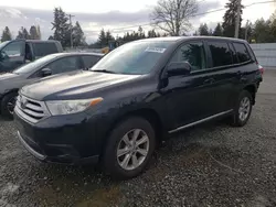 2011 Toyota Highlander Base en venta en Graham, WA