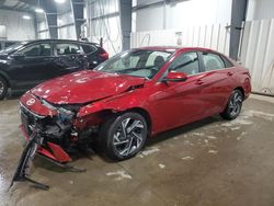 Salvage cars for sale at Ham Lake, MN auction: 2024 Hyundai Elantra SEL