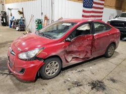 Hyundai salvage cars for sale: 2012 Hyundai Accent GLS