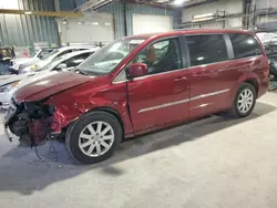 Salvage cars for sale at Eldridge, IA auction: 2013 Chrysler Town & Country Touring