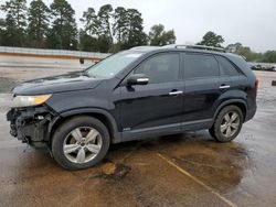 Salvage cars for sale from Copart Longview, TX: 2012 KIA Sorento EX