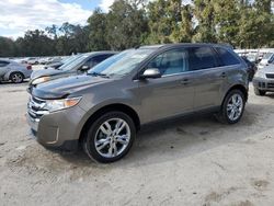 Salvage cars for sale at Ocala, FL auction: 2013 Ford Edge Limited