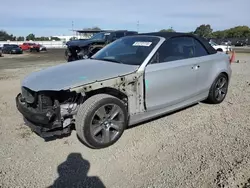 Salvage cars for sale at San Diego, CA auction: 2008 BMW 128 I