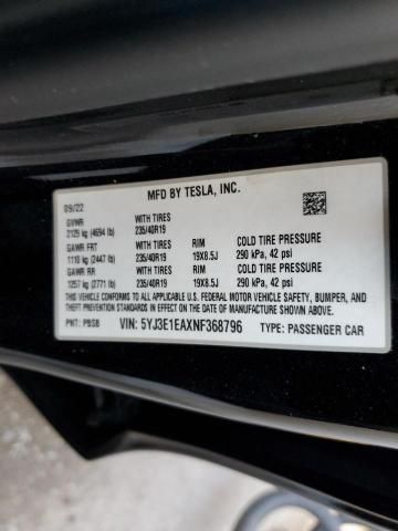 2022 Tesla Model 3