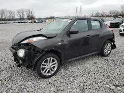 Salvage cars for sale at Barberton, OH auction: 2011 Nissan Juke S