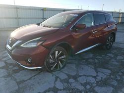 Nissan salvage cars for sale: 2022 Nissan Murano SL