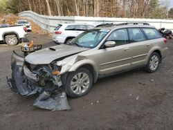 Salvage cars for sale at Center Rutland, VT auction: 2008 Subaru Outback 2.5XT Limited