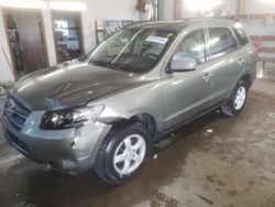 Hyundai salvage cars for sale: 2008 Hyundai Santa FE GLS