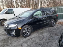 Salvage cars for sale at Candia, NH auction: 2018 Honda Odyssey Elite