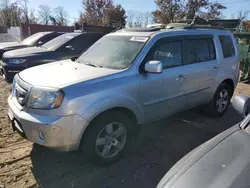 Honda salvage cars for sale: 2011 Honda Pilot EXL