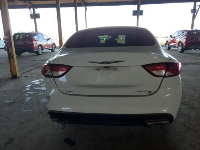 2016 Chrysler 200 S