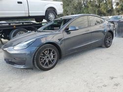 Salvage cars for sale at Ocala, FL auction: 2021 Tesla Model 3