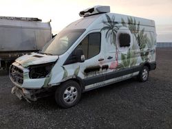 Salvage trucks for sale at Ottawa, ON auction: 2017 Ford Transit T-250