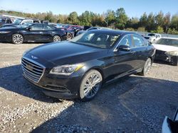 Salvage cars for sale at Memphis, TN auction: 2017 Genesis G80 Base