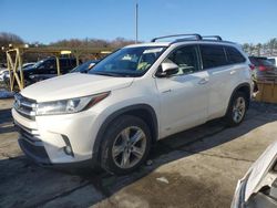 Salvage cars for sale at Windsor, NJ auction: 2017 Toyota Highlander Hybrid Limited