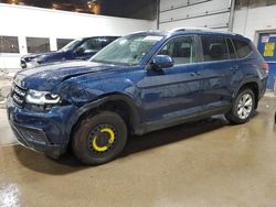 Volkswagen salvage cars for sale: 2018 Volkswagen Atlas S