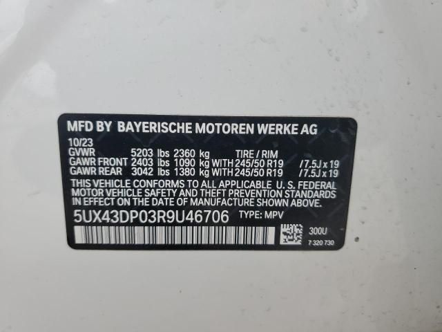 2024 BMW X3 SDRIVE30I