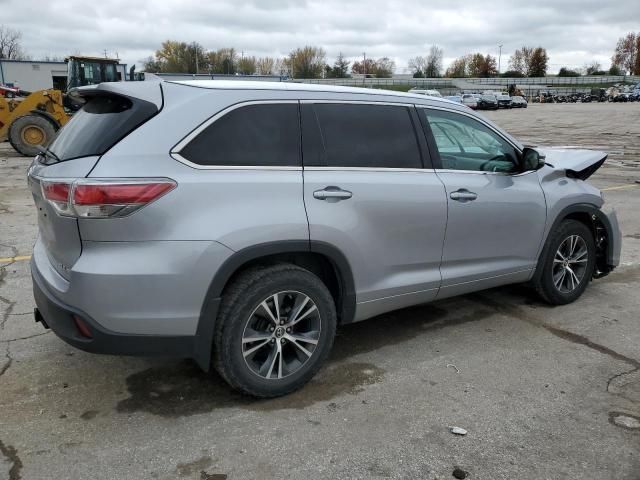 2016 Toyota Highlander XLE