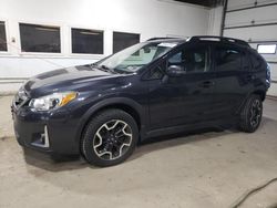 Salvage cars for sale at Blaine, MN auction: 2016 Subaru Crosstrek Limited