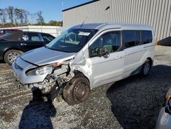 Salvage cars for sale at Spartanburg, SC auction: 2015 Ford Transit Connect XLT