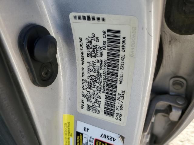 2010 Toyota Corolla Base