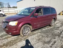 Chrysler Town & Country Touring salvage cars for sale: 2008 Chrysler Town & Country Touring