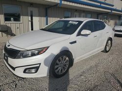 Salvage cars for sale at Earlington, KY auction: 2015 KIA Optima EX