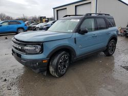 Salvage cars for sale at Duryea, PA auction: 2022 Ford Bronco Sport Outer Banks