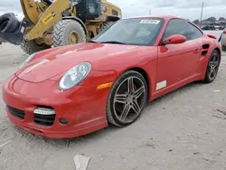 Salvage cars for sale at West Palm Beach, FL auction: 2007 Porsche 911 Turbo