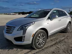 Salvage cars for sale at West Palm Beach, FL auction: 2018 Cadillac XT5 Luxury