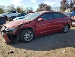 2019 Hyundai Elantra SEL en venta en Baltimore, MD